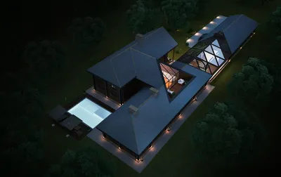 Проект дома в американском стиле / American style house on Behance