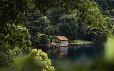 10 уникальных фото потрясающих домов на берегу озера