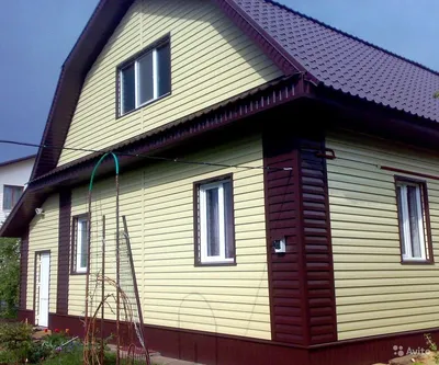 ≡ Отделка фасада дома блок хаусом по цене от 450 руб. за м2 | Гильдия  Плотников