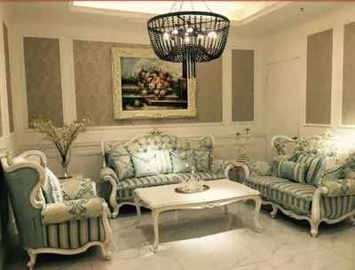 Купить дорогой белый классический набор мягкой мебели Натали в Киеве