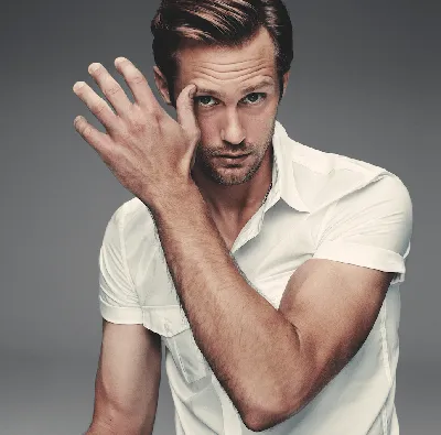 Александр Скарсгард - Alexander Skarsgard фото №1276903 - Alexander  Skarsgård for L'Uomo Vogue // 2020