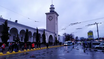 Жд вокзал симферополь фото