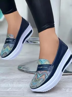 ₪59-Спортивная женская обувь на платформе кроссовки сандалии лето 2022  новинка Fad Trend повседневные мокасины на плоской подош-Description