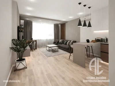 Дизайн интерьера 2-х комнатной квартиры на пр-те Дзержинского, 92