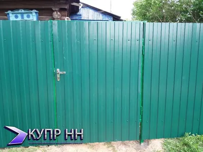 Забор из профнастила Комарово Борский район [224] | Наши работы
