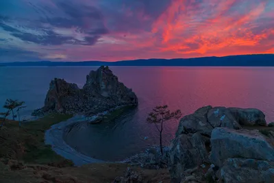 Закат на Байкале – Это Сибирь!