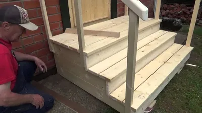 Как сделать крыльцо к деревянному дому своими руками — пошаговая инструкция  + видео