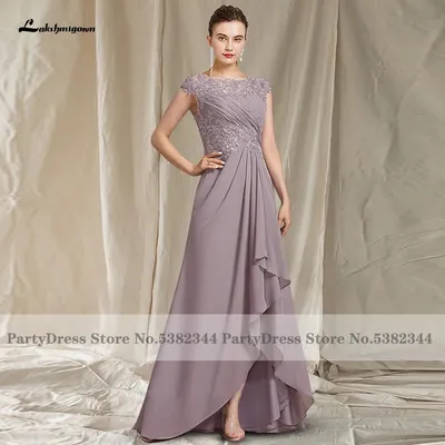 Lakshmigown искусственное платье для свадебной вечеринки 2022 короткие  шифоновые длинные вечерние платья для матери невесты. Платья для жениха -  купить по выгодной цене | AliExpress