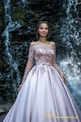 Розовые вечерние платья длинные купить в Москве – Цена в интернет-магазине  PrincessDress