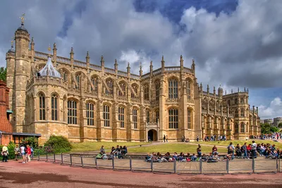 Виндзорский замок в Великобритании - фото и описание Windsor Castle