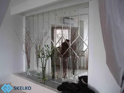 Как использовать зеркальные поверхности в жилом интерьере - Skelko
