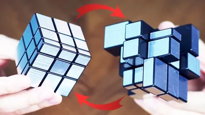 Зеркальный кубик рубика фото