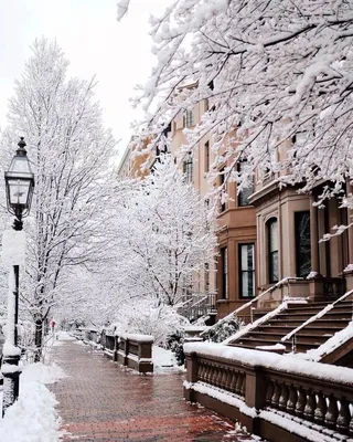 Зимние улицы фото