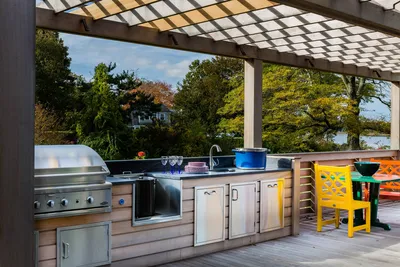 Проекты летней кухни на даче с барбекю мангалом своими руками фото — Блог о  строительстве и ремонте