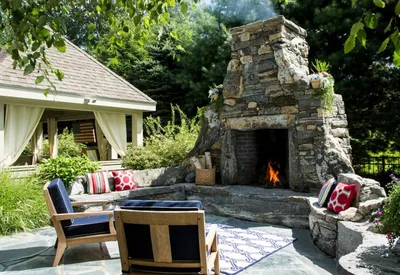 10 идей для обустройства потрясающей зоны отдыха во дворе частного дома