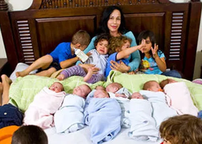 Восемь близнецов «октомамы» Нади Сулеман отпраздновали 11-летие | WOMAN