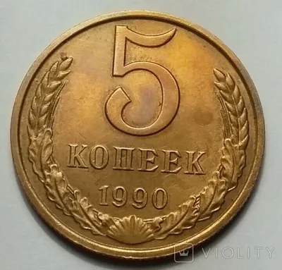 5 копеек 1990 года М - Violity