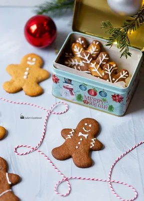 Рождественское имбирное печенье | Julia Cookbook