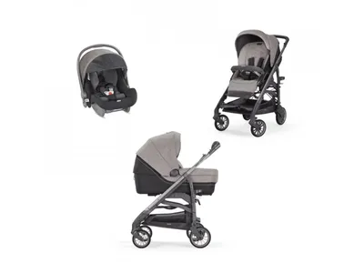 Kombi Kinderwagen Inglesina Trilogy Maui Grey - Vikibaby