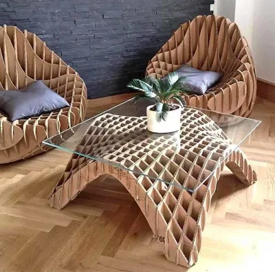 Оригинальная мебель из дерева - 69 фото