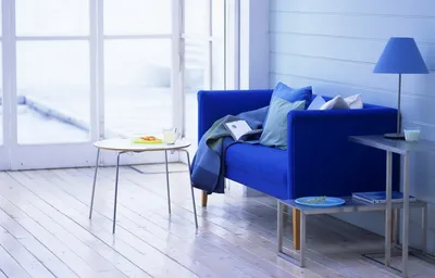 Изысканный синий цвет в интерьере: 65 лучших фото примеров — INMYROOM