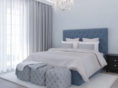 Использование цвета в интерьере спальни