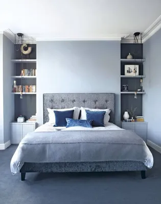 Голубая спальня 2017: 68 фото и идеи интерьера голубых спален | The  Architect
