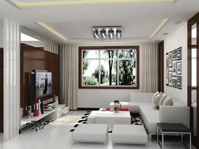 Дизайн интерьера гостиной площадью 20 м2: цвета и освещение, мебель, дизайн  кухни-гостиной, спальни-гостиной, стиль оформления - хай-тек, восточный,  минимализм | iLEDS.ru