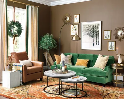 Цвет дивана — ключ к стильной гостиной - Цвета в интерьере