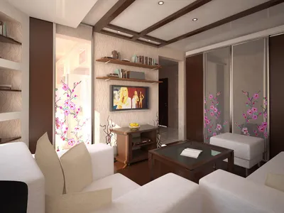 Выбираем подходящий интерьер гостиной в маленькой квартире | Дизайн  интерьера