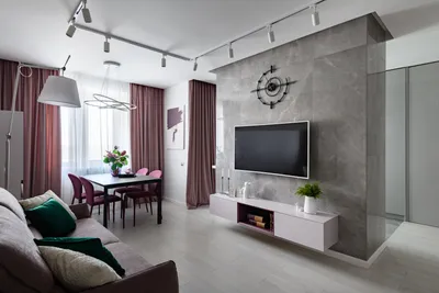 Гостиные среднего размера – 135 лучших фото-идей дизайна интерьера зала |  Houzz Россия