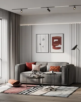 Серый цвет в интерьере — DaVita-мебель