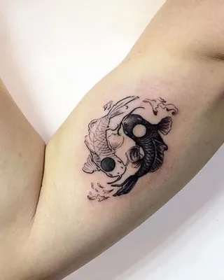 Tattoo • Значение тату: Инь и ян