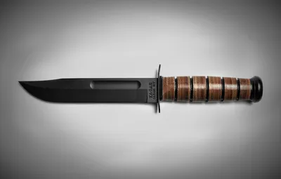 Обои черно белый, Нож, Knife, USMC, Black \u0026 White, Ka-Bar картинки на  рабочий стол, раздел оружие - скачать