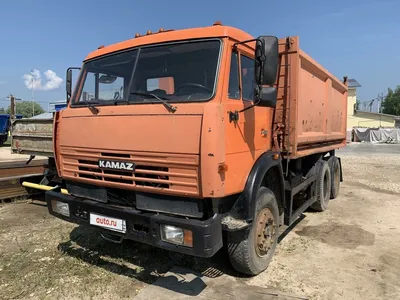 Купить б/у КамАЗ 45142 дизель механика в Меленках: оранжевый бортовой  грузовик 2007 года на Авто.ру ID 19371013