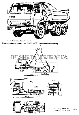 Купить Камаз 53215-15 бортовой грузовик c установкой КМУ Palfinger PK 15500