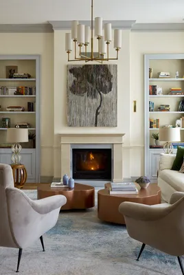 Дизайн гостиной с камином в современном стиле: 170 лучших идей фото  интерьеров