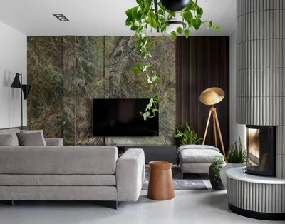 Гостиные с угловым камином – 135 лучших фото-идей дизайна интерьера зала |  Houzz Россия
