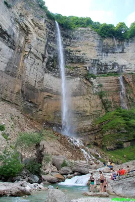 Водопад Кинчха, Грузия: фото, как добраться, карта — All My World —  путеводители Романа Мироненко