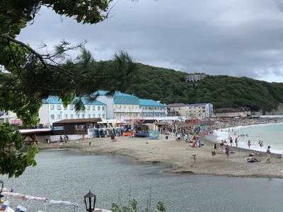 Обзор набережной и пляжей п. Новомихайловский (Туапсе)