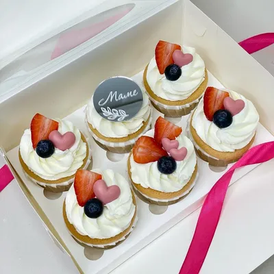 Капкейки для Мамы, Confectionery \u0026 Bakery Saint Petersburg, buy at a price  of 3198 RUB, Cupcakes on ChocoRoz with delivery | Flowwow
