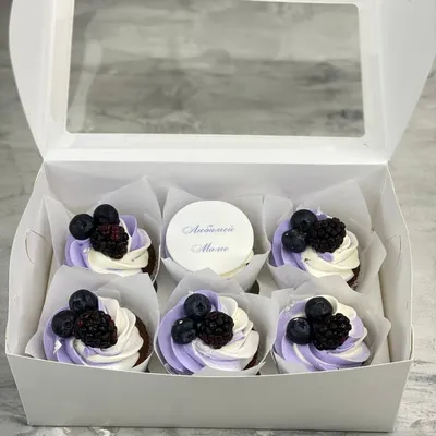 Капкейки любимой маме, Confectionery \u0026 Bakery Moscow, buy at a price of  2500 RUB, Cupcakes on Tfd_cake with delivery | Flowwow