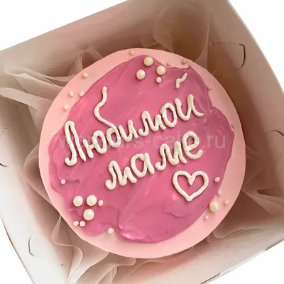 Бенто тортик на день мамы на заказ по цене 1500 руб. в кондитерской Wonders  | с доставкой в Москве