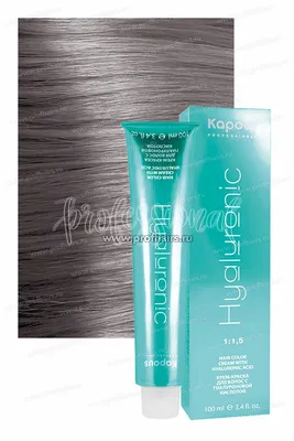 Kapous Hyaluronic Acid 8.12 Светлый блондин пепельный перламутровый 100 мл.