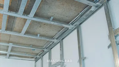 Соединение каркасных гипсокартонных стен и навесного потолка на каркасе. -  Mastergrad - крупнейший форум о строительстве и ремонте. Форум № 302876.  Страница 1 - Звукоизоляция