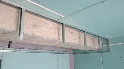 Короб на потолке из гипсокартона, монтаж своими руками (ФОТО)