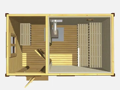 Каркасный дом-баня: одноэтажная, двухэтажная, проекты постройки