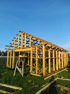 Каркасный гараж (56 фото): как построить гараж из дерева и профильной трубы своими  руками, строительство каркаса из бруса