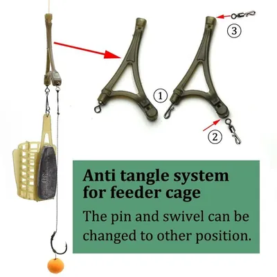 Анти-Нижний крючок Группа Боковые изгибы Поворотные карповые оснастки  Инструмент Карп Рыболовные аксессуары Анти-запутываемая система купить  недорого — выгодные цены, бесплатная доставка, реальные отзывы с фото — Joom