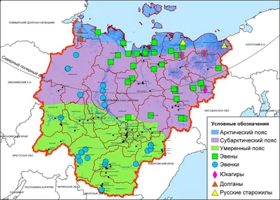 Горный улус. Карта Горного улуса республики Саха Якутия